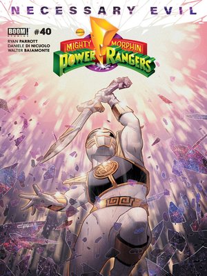 cover image of Mighty Morphin Power Rangers (2016), Issue 40